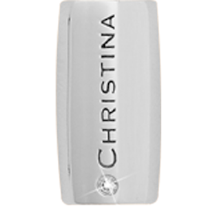 Christina magnet lås med hvid safir* køb det billigst hos Guldsmykket.dk her